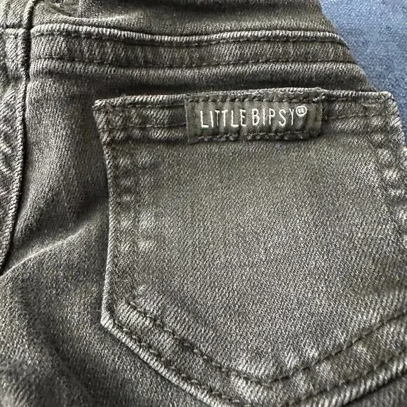 Little Bipsy Outfit Bundle Baby Boy 6-12m/12-18m Summer Graphic Tee Black Jeans - Picture 7 of 9